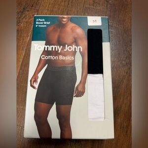 Two pair Tommy John 8” boxerbriefs. Medium